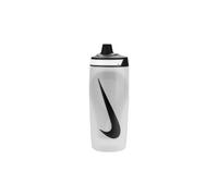 Borraccia nike refuel bottle grip da 530 ml bianca