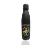 Borraccia per bambini di Harry Potter, 650 ml, in plastica nera, senza BPA, a prova di perdite, riutilizzabile, per la scuola, per ragazzi e ragazze, regalo per fan dai 3 anni in su