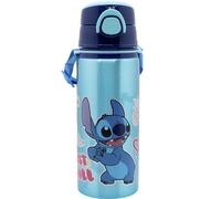 BOTTIGLIA RIUTILIZZABILE POP UP IN ALLUMINIO CON TRACOLLA 730 ML | STITCH DRAWING