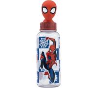 Borraccia Per Bambino Marvel Spiderman 560 ml con Tappo Svitabile 3D