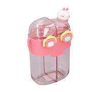Borraccia per Bevande, Kawaii Pop Up Cover Borraccia a Doppio Uso da 780 Ml a Prova di Perdite per lo Sport (Rosso)