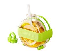 Borraccia per cubetti di ghiaccio | cannuccia portatile in silicone e per bevande - Pratico accessorio da cucina per bevande in viaggio durante le avventure all'aria aperta, campeggio e attività