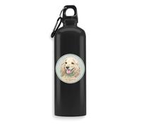 Borraccia per gli amanti dei cani, con disegno di cocker spaniel, per bevande, viaggi, sport all'aria aperta