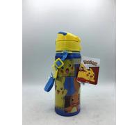 Borraccia pikatchu pokemon in alluminio nuovo con apertura a scatto 600ml