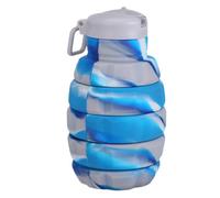 Borraccia Portatile da Viaggio | Borraccia sportiva per tutti i giorni | Bottiglia Sportiva Riutilizzabile Leggero Portatile 500 ml Pieghevole per Picnic Outdoor Escursionismo Arrampicata Campeggio