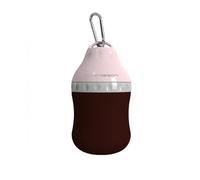 Borraccia Portatile per Cani, 200ML Bottiglia da Viaggio per Cani Gatti, Dispenser per Acqua con Corpo Pieghevole in Silicone e Fibbia di Sospensione, per Piccoli Animali Passeggiate Escursioni