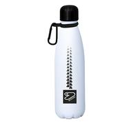 BORRACCIA SEVEN TECH IN ACCIAIO INOX 500 ML CALDO E FREDDO COLORE BIANCO GREY