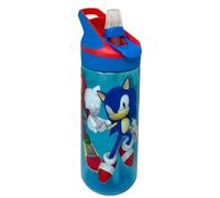 Borraccia Sonic 620 ml in Tritan Bottiglia Pop-Up con Cannuccia Integrata Senza BPA per Bambini Scuola Sport e Tempo Libero