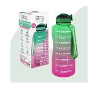 Borraccia Sportiva 2.2L Motivazionale in Acciaio con Indicatore Tempo - BPA e Ph