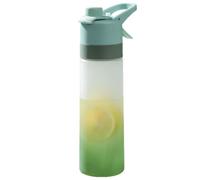 Borraccia sportiva da 650 ml, riutilizzabile, con nebulizzatore, portatile, per attività all'aperto, ciclismo, arrampicata, escursionismo, alpinismo, palestra