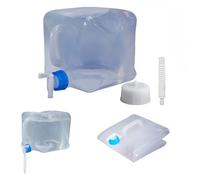 Borraccia sportiva pieghevole portatile da 10L, 15L e 20L con rubinetto, secchio per l'acqua pieghevole, borraccia pieghevole per campeggio, viaggi, escursionismo e kit di sopravvivenza di emergenza