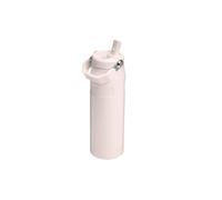Stanley Iceflow Flip Straw 2.0 Borraccia Con Cannuccia 0.7L - 10 Ore Di Freddo - 2 Giorni Di Freddo - Acciaio Inossidabile - Senza BPA - A Prova di Perdite - Lavabile In Lavastoviglie - Rose Quartz
