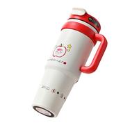 Borraccia Termica | 1000ml Bicchiere Antigoccia Con Manico,Borraccia per Scuola | Per Scuola Uomini Donne Bambini e Bambine