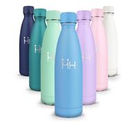 Borraccia Termica 500ml, Borraccia Termica Bambini, Borraccia Palestra senza Perdite & BPA, Borracce Termiche, Bottiglia Termica per Scuola, Ciclismo, Lavoro - Bevande Calde per 12 Ore & Fredde 24 Ore