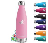 Borraccia Termica, 750 ml, Senza BPA, Acciaio Inox, Senza Perdite, Borracce Termiche, Mantiene Caldo per 12 Ore/Freddo 24 Ore, Metallo per Scuole, Campeggio, Fitness