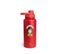 Borraccia termica Bohtal Smartshake da 960 ml, resistente in acciaio inossidabile, a prova di perdite, mantiene le bevande calde per 6 ore e fredde per 12 ore, senza BPA