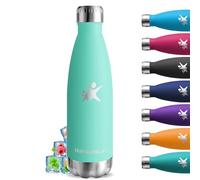 Borraccia Termica, Borraccia 750 ml, Senza BPA, Borraccia Acciaio Inox, Senza Perdite, Borracce Termiche, Isolato Sottovuoto, Borraccia Metallo, Facile da Trasportare, per Scuole, Campeggio, Fitness