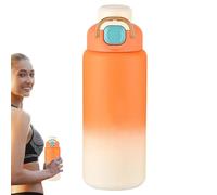 Borraccia Termica - Borraccia Con Cannuccia Da 650 Ml Per Acqua Calda | Fiaschetta Impermeabile Da Esterno,per Bambini, Scuola, Ragazzi, Ragazze, Uomini, Palestra, Caffè, Donne, Sport e Viaggio