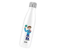 Borraccia Termica Bottiglia Termica Acciaio Inox 500ml Bottiglia Termica Made in Italy Ecologica Thermos 24 Ore Freddo & 12 h Caldo - Personalizzata con nome - Insegnante di storia e geografia Uomo