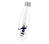 Borraccia Termica Bottiglia Termica Acciaio Inox 500ml Bottiglia Termica Made in Italy Ecologica Thermos 24 Ore Freddo & 12 h Caldo - Personalizzata con nome - Vigile Urbano Donna