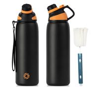 Borraccia Termica Con Tappo Magnetico 1L; 800Ml; 600Ml; 400Ml Bottiglia Termica