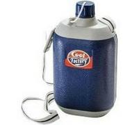 Borraccia Termica Corpo In Plastica Resistente. Isolata Con Schiuma Poliuretanica. Dotata Di Tracolla. Colori Assortiti.