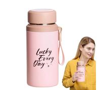 Borraccia termica da 0,8 litri - bottiglia in acciaio inossidabile a tenuta stagna con filtro per il tè, sigillata sottovuoto e portatile | Cellulari sportivi per viaggi in auto, trekking, allenamento