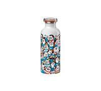 Guzzini - On The Go, STREET BOTTLE, Bottiglia Termica da Viaggio - Multicolore, Ø 7,3 x h21,2cm | 500 cc - 1167D452