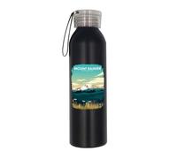 Borraccia termica in acciaio inox con scritta "Mount Rainier National Park USA"