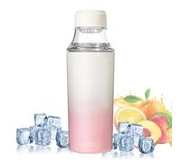 Borraccia termica isolata 450 ml con infusore per il tè | Borraccia da viaggio e tazza da caffè per casa, ufficio, campeggio, escursionismo, pesca, sport, viaggi su strada, picnic