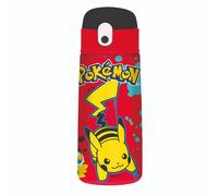 Seven Borraccia Termica Pokemon, Rossa, Mantenimento Temperatura fino a 24h, Borraccia Asilo, Scuola Elementare e Tempo Libero, Bambino