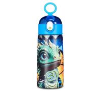 Borraccia Termica Seven SJ 460 ml in acciaio con cannuccia silicone per Bambini