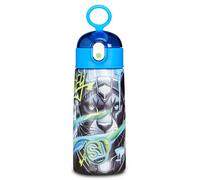 Borraccia Termica Seven SJ 460 ml in acciaio con cannuccia silicone per Bambini