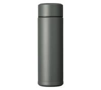 Borraccia termica SLIM Kyocera con rivestimento interno in ceramica, calda per 12 ore, fredda per 24 ore, senza BPA, facile da pulire, a prova di perdite, 300 ml, dark-grey, MB-10S-GY SLIM
