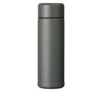 Borraccia termica SLIM Kyocera con rivestimento interno in ceramica, calda per 12 ore, fredda per 24 ore, senza BPA, facile da pulire, a prova di perdite, 180 ml, dark-grey, MB-06S-GY SLIM