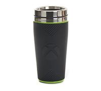 Borraccia Termica XBOX Tazza da Viaggio Riutilizzabile con Rivestimento in Silicone, 450ml