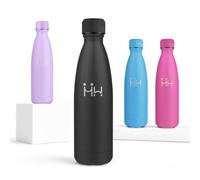 Borraccie Acqua 500ml, a Prova di Perdite con Doppia Parete, Bottiglia Termica Riutilizzabile, Ideale per Hotel, Parco, Studio, Musei