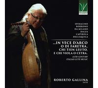 Borrono Musique Italienne pour Luth du Xvie Siècle (CD)