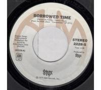 BORROWED TIME 7 INCH (7" VINYL 45) US A&M 1979
