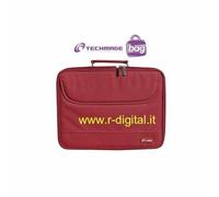 BORSA 15 15.4 15.6 TECHMADE NH-1001 RED ROSSA TRACOLLA NOTEBOOK COMPUTER BORSE