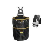 Borsa a banana - Borsa a banana per attrezzi, robusta custodia da carpentiere, impermeabile per riporre utility | Borse da costruzione per la lavorazione del legno con tasche ad accesso rapido per