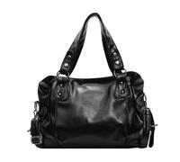 Borsa a braccio donna in vera pelle PU, ampia capacità, colore solido, trendysacca a tracolla alla moda Y2K, elegante hobo retrò con molte tasche, perfetta per lavoro e tempo libero