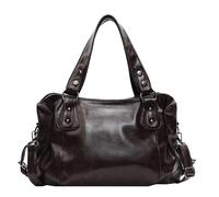Borsa a braccio donna in vera pelle PU, ampia capacità, colore solido, trendysacca a tracolla alla moda Y2K, elegante hobo retrò con molte tasche, perfetta per lavoro e tempo libero