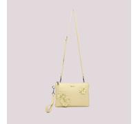 BORSA A BUSTA CON FIORI MIMI' MUA' gialla