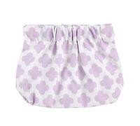 Borsa a chiusura automatica della moneta della borsa della primavera di viaggio, borse dell'oggetto del cavo di dati, borsa di stoccaggio del cambiamento delle donne, Viola, casual