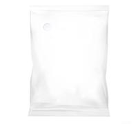 Borsa a compressione per vestiti, biancheria da letto e biancheria da letto, riduce l'ingombro utilizzando il metodo di aspirazione standard dell'aspirapolvere (100 x 110 cm, bianco)