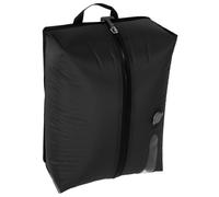 Borsa a compressione sottovuoto piatta nera con finestra visibile 16L resistente alle perdite per area di viaggio e risparmio di spazio borsa sottovuoto con finestra