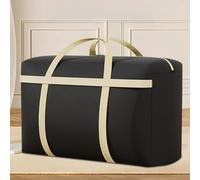 Borsa a cubo in tessuto non tessuto spesso, per trapunte, vestiti, coperte, viaggi, per traslochi e per esigenze stagionali di conservazione della casa (180 L)