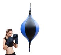 Borsa a doppia estremità - Attrezzature da Boxe in Pelle rinforzata, Attrezzature da Boxe Professionale, generatore di precisione di sincronizzazione di reazione | Routine di Colpo ad Alta intensità