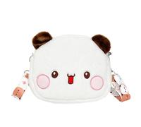 Borsa a forma di orso - Borsa a forma di orso per ragazze | Adorabile borsa a tracolla in peluche casual Messenger per vacanze, compleanno, bianco, descrizione